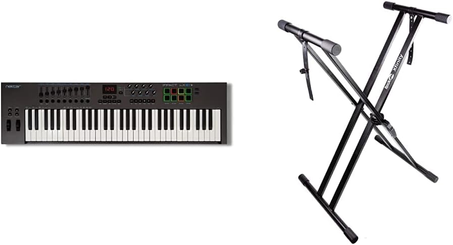 Nektar Impact LX61+ Keyboard Controller with Adjustable Stand