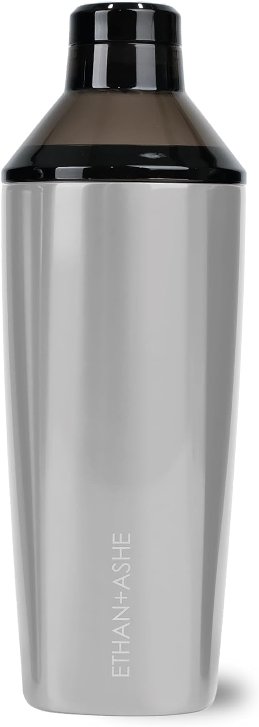 Ethan + Ashe Vacuum Insulated Cocktail Shaker - 20oz Stainless Steel