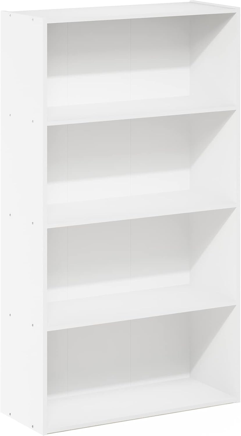 Furinno PASIR 4-Tier Bookshelf for Living Room and Office