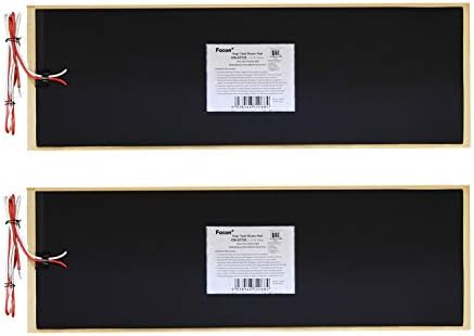 Facon 7-1/4in x 25in 12V RV Tank Heater Pad with Thermostat