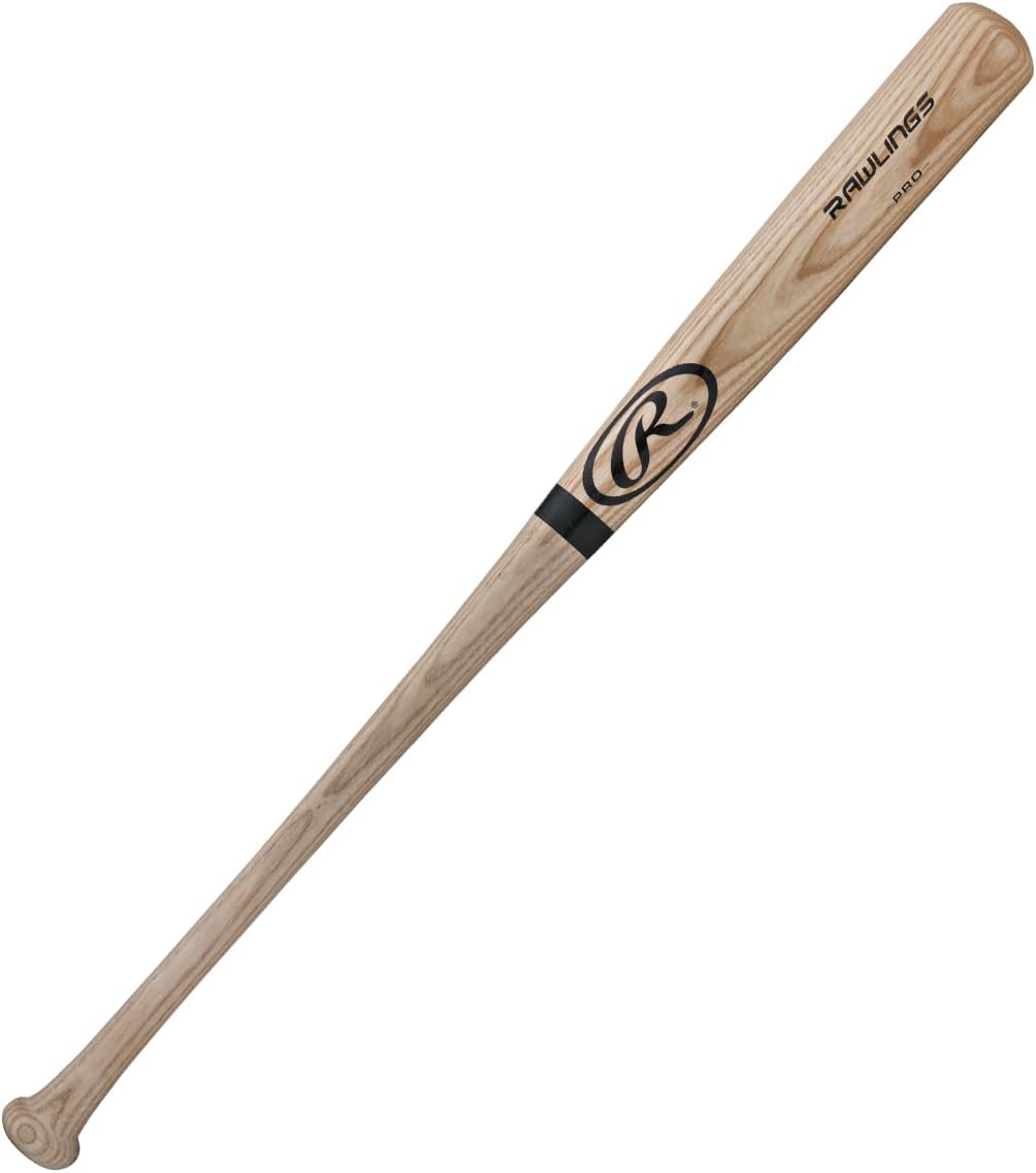 Rawlings Adirondack Wood Bat - Durable Ash for Power and Comfort