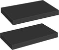Floating Shelves for Wall 15.7 in Set of 2 - Invisible Brackets