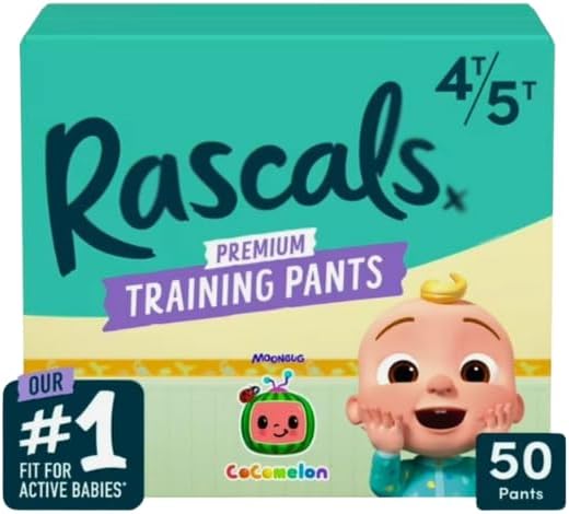 Ultra Absorbent 4T-5T Training Pants 50 Pack