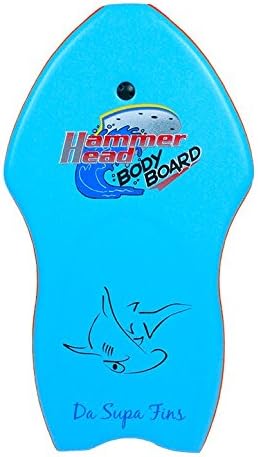 Hammerhead Bodyboard with Deluxe Leash and Stability Stringer