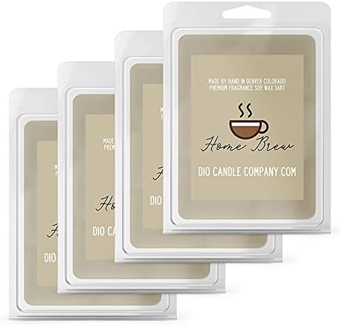 Home Brew Wax Melts 4 Pack Caramel Chocolate Coffee Scented