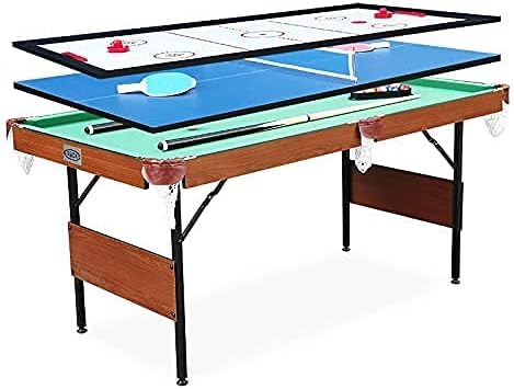 RACK Crux 55-inch Folding Billiard Table for Fun Game Nights
