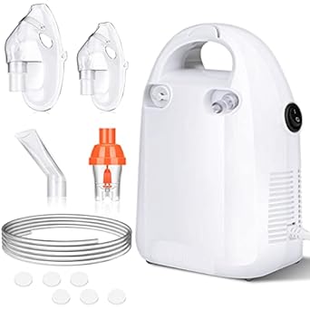 Portable Nebulizer for Home and Travel Use - Handheld Mesh Machine