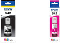 Epson EcoTank Ink Ultra-high Capacity Bottles Black & Magenta - Low