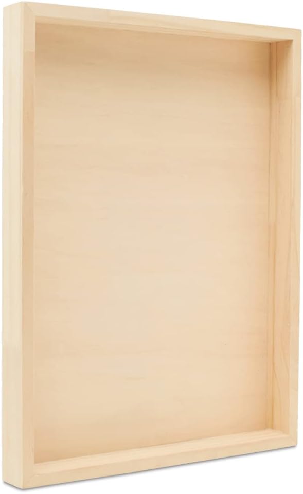 Wood Canvas 12 x 16 x 1-1/2-inch Wooden Sign Blanks for Crafts