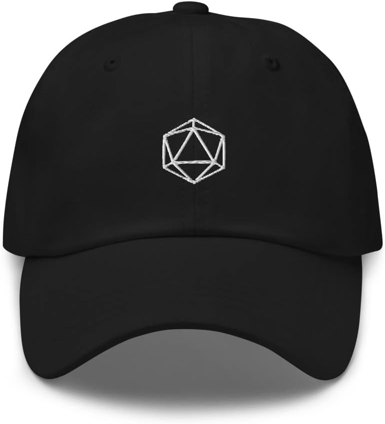DND Dragon Master Embroidered Dad Hat