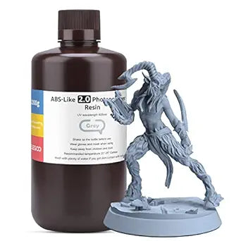 ELEGOO Upgraded ABS-Like 3D Printer Resin 2.0 for Precision