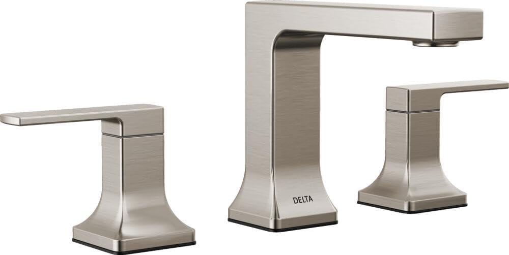 Delta Faucet Velum Widespread Bathroom Faucet for Modern Homes