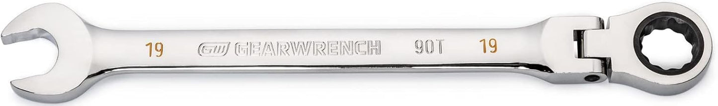 GEARWRENCH 19mm Flex Head Ratcheting Combination Wrench Review
