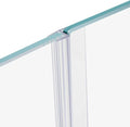 78ft Shower Door Side Seal Strip for 1/4 in Frameless Glass - Clear