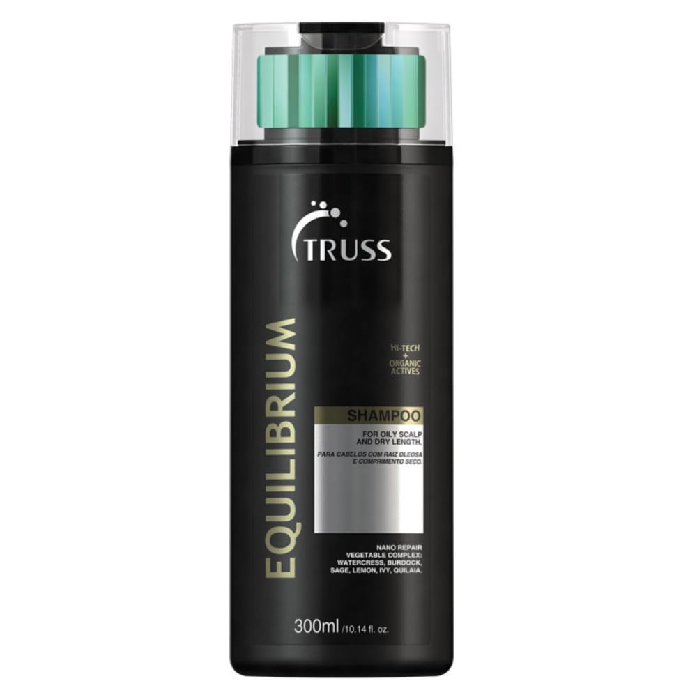 TRUSS Equilibrium Shampoo for Oily Hair and Itchy Scalp Care