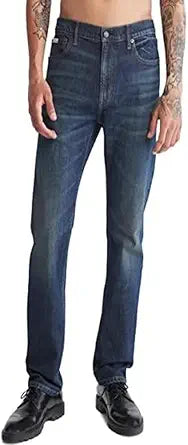 Calvin Klein Men's Straight Fit Jeans for Ultimate Comfort