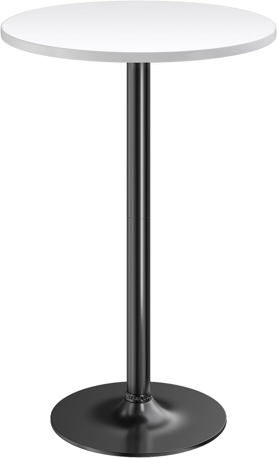 Furmax Bistro Pub Table Round Bar Height for Modern Spaces