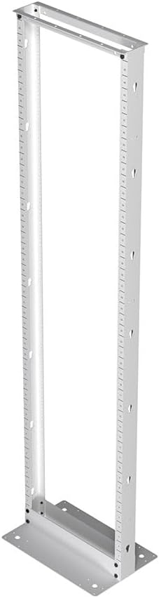 NavePoint 45U 2 Post Rack for 19 Inch Equipment and IT Devices