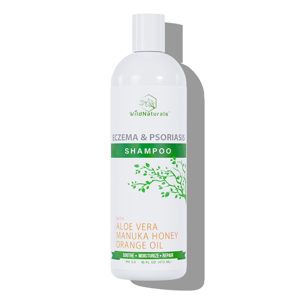 Wild Naturals Psoriasis Shampoo for Scalp Care & Relief