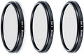 Starburst Star Lens Filter 4/6/8 Point Set - Dramatic Cross Flare