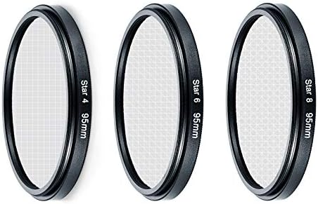 Starburst Star Lens Filter for 95mm Lenses - Create Stunning Effects