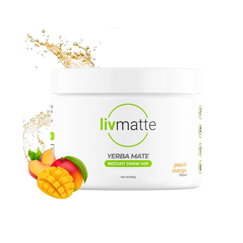 LivMatte Yerba Mate Instant Tea Powder for Clean Energy Boost