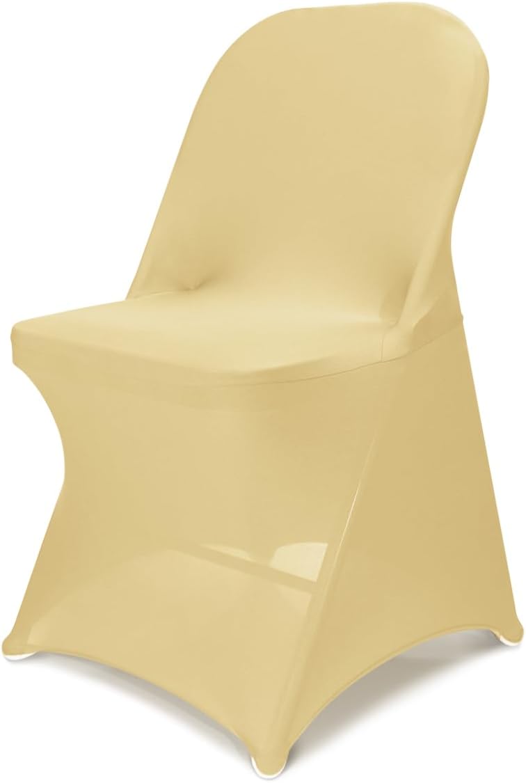 Babenest Spandex Folding Chair Covers for Weddings and Parties