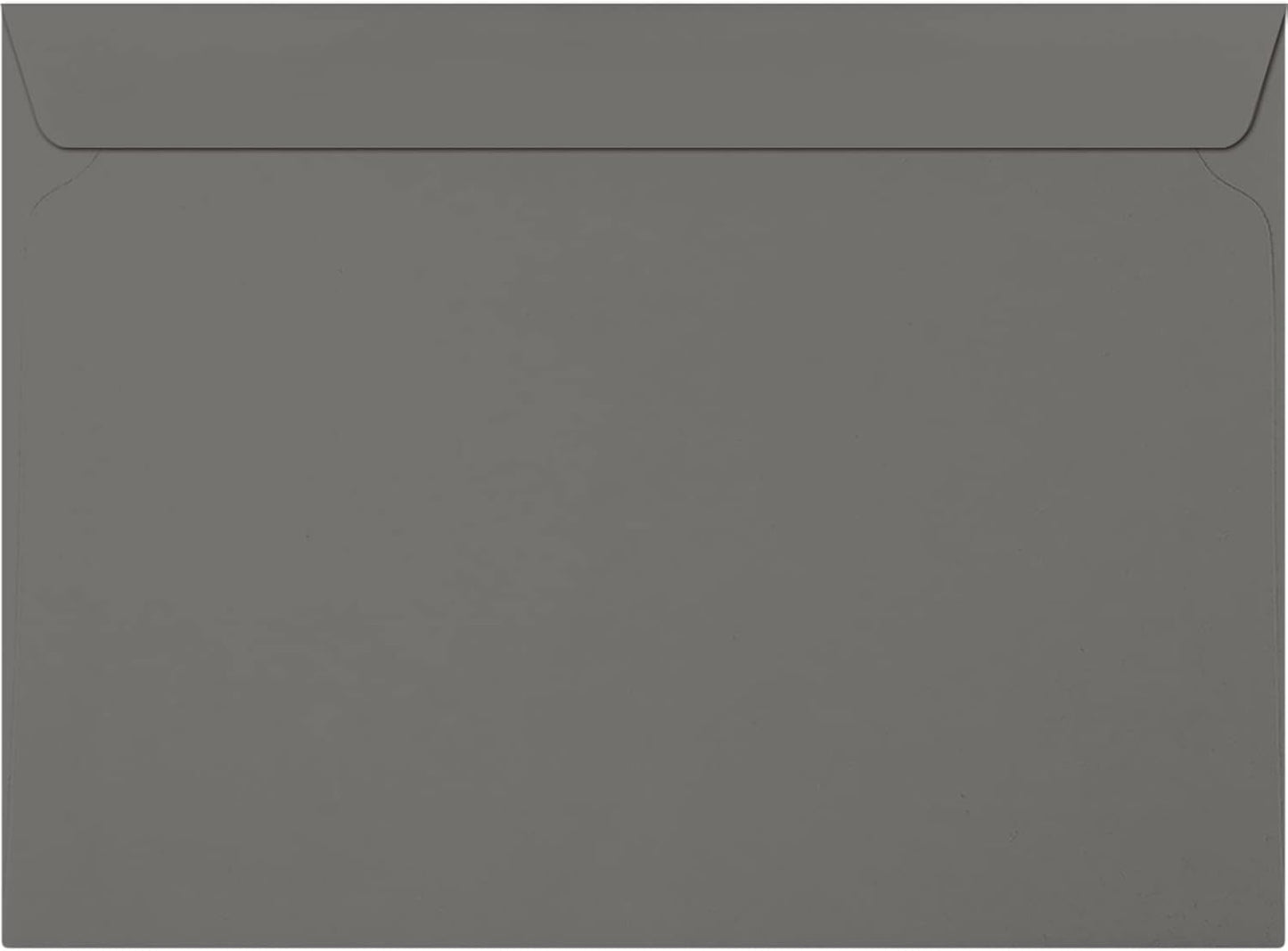 LUXPaper 9 x 12 Booklet Envelopes in Smoke Gray - 250 Pack