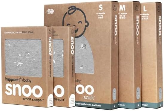 Happiest Baby The Big Bundle 100% Organic Cotton SNOO Sacks