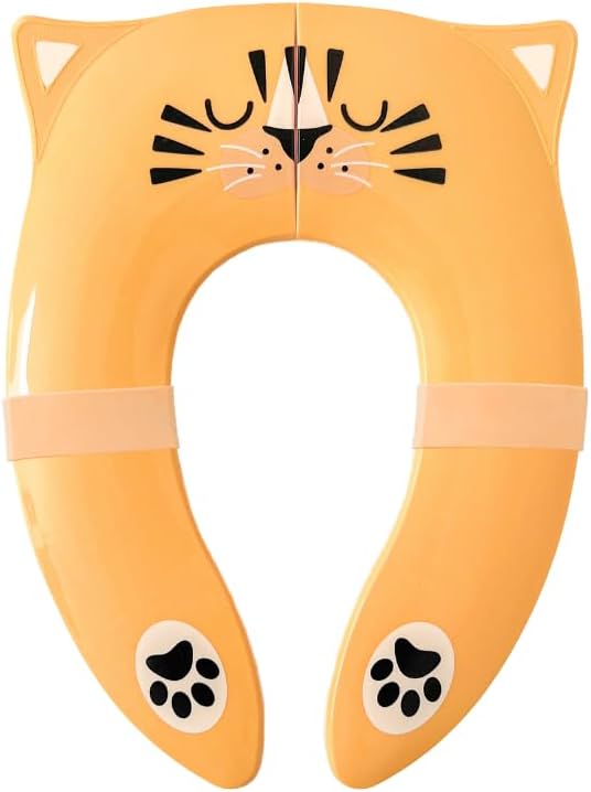 Folding Travel Potty Seat for Toddlers - Portable Toilet Cover