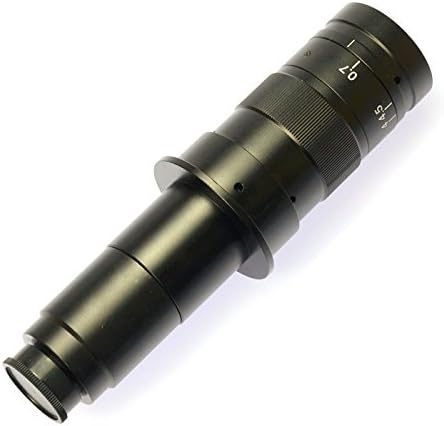 Adjustable 180X Magnification Zoom C-Mount Lens for Microscopes