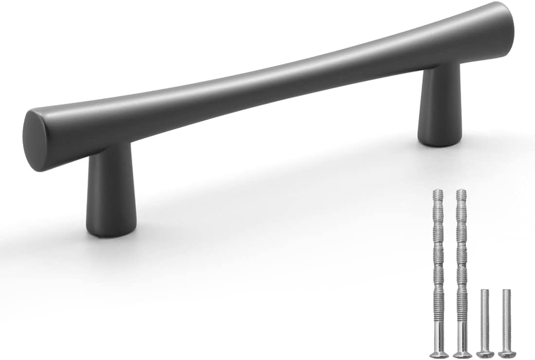 YAGU 10 Pack Dark Gray Cabinet Pulls for Stylish Home Decor