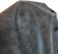 Soft Faux Vegan PU Leather by the Yard - Graphite 2 Yards