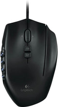 Logitech G600 MMO Gaming Mouse - 20 Programmable Buttons for MMOs