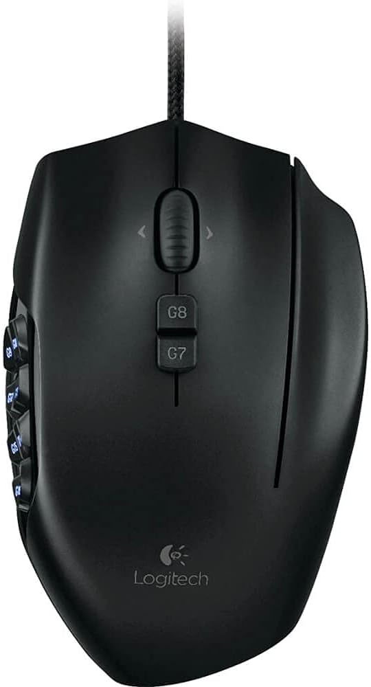 Logitech G600 MMO Gaming Mouse with RGB Backlit Features