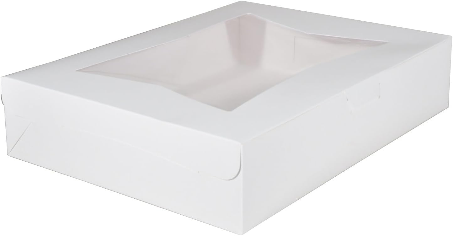 Southern Champion Tray White Paperboard Bakery Box for Treats