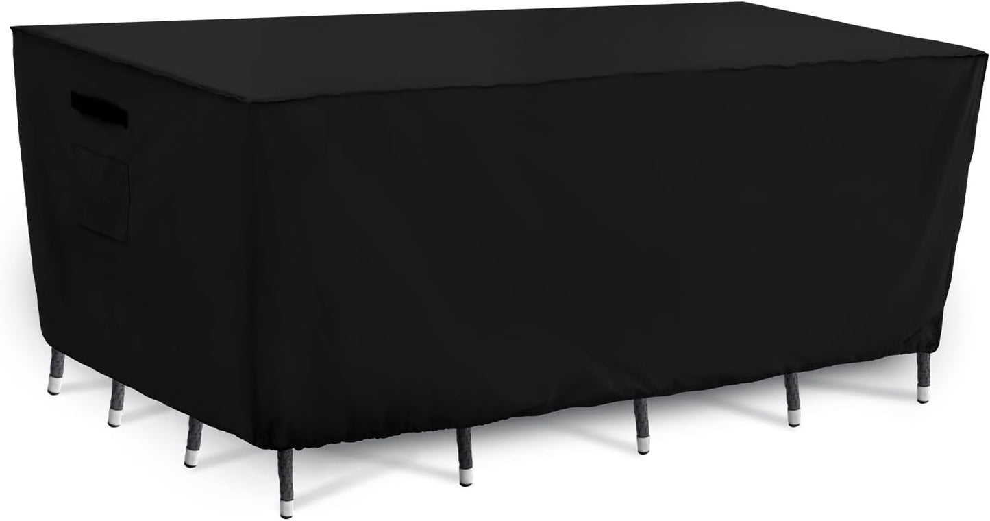 Tempera Patio Furniture Covers for Outdoor Dining Sets Waterproof