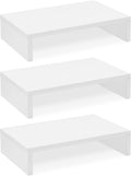 Monitor Stand Riser 3 Packs - Adjustable 3-Tier Desk Organizer