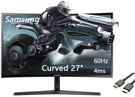 SAMSUNG 27 Curved Monitor - Smooth Gaming with AMD FreeSync