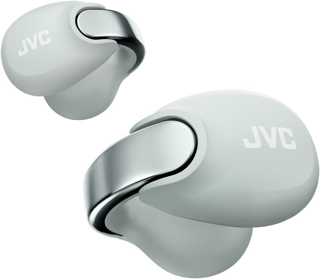 JVC Open Ear Wireless Earbuds - 24H Playback - Water Resistant - Comfort & Awareness