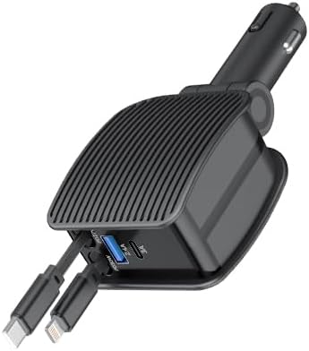 Fast Charge 4-in-1 Car Charger - For Apple & Android