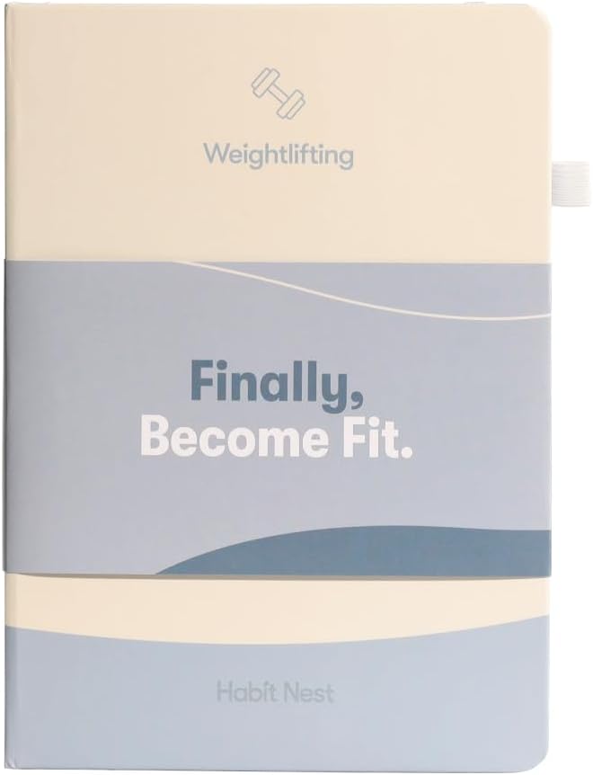 Weightlifting Transformation Gym Buddy Journal for Progress Tracking