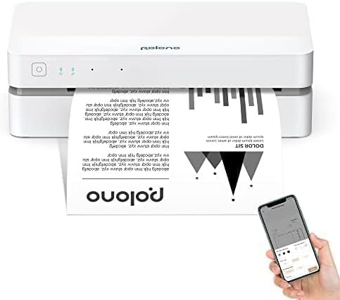 POLONO Thermal Printer: 2.4 GHz WiFi Inkless - Print Anywhere!
