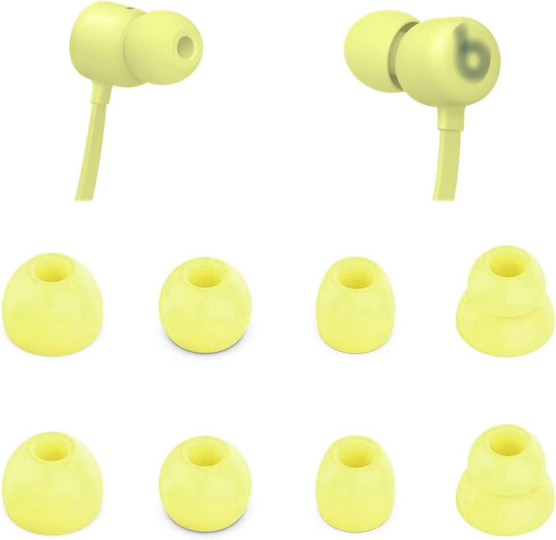 ALXCD Beats Flex Ear Tips: 4 Pairs Soft Silicone Eargel - Perfect Fit!