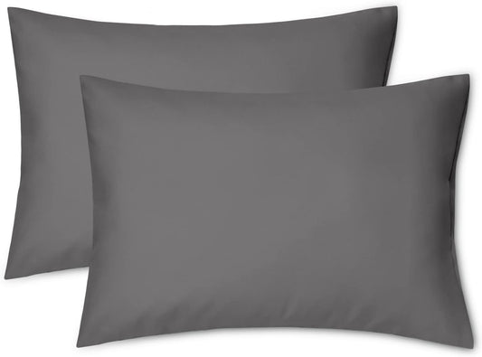 EXQ Home Toddler Pillowcase Set- Soft Zippered Cases for Travel & Baby Pillows