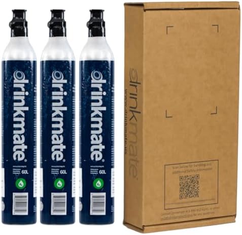 Drinkmate 60L CO2 Exchange Cylinders for Carbonation Machines