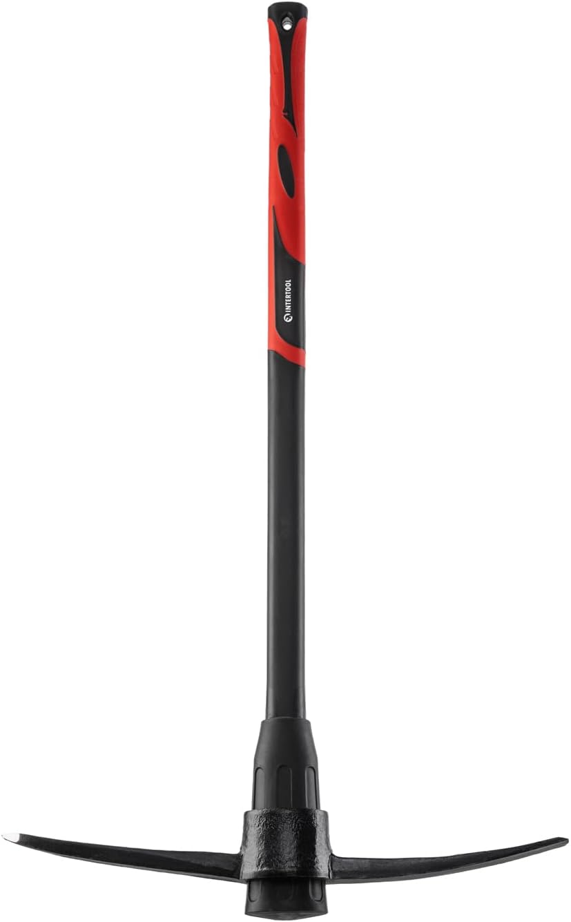 INTERTOOL Pick Axe for Digging - Heavy Duty Garden Tool