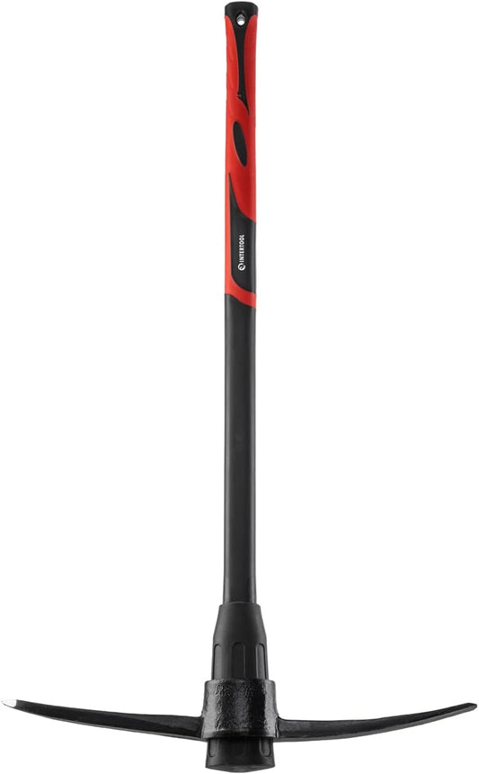 INTERTOOL Pick Axe for Digging - Heavy Duty Garden Tool