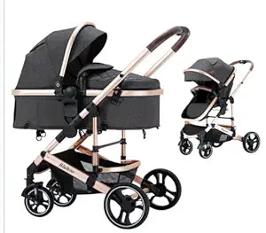 Blahoo Baby Stroller 2 in 1 High Landscape Foldable Pushchair
