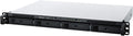 Synology 4-Bay Rackmount NAS RS422+ - Compact 1U RackStation